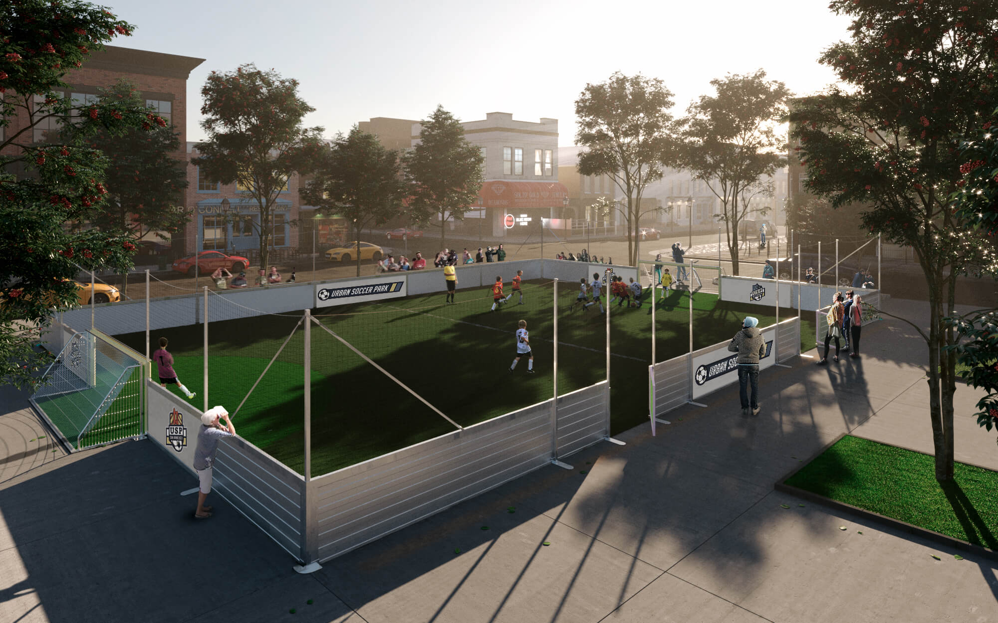Mini Soccer Fields for Individuals Urban Soccer Park